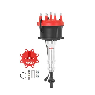 85805 Ford 351W w/Edelbrock Victor Jr Billet Distributor