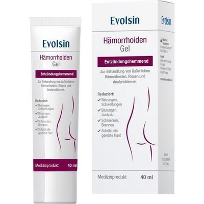 EVOLSIN Hämorrhoiden Gel, 40 ml PZN 17150459