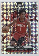 2023-24 Panini Mosaic NBA Debut Mosaic Prizm Amen Thompson #269 7sd