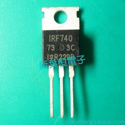 2PCS IRF740PBF IRF740 10A 400V N-Channel Field effect transistor TO-220 *vv