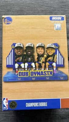 Golden State Warriors 4X NBA Champions Dub Dynasty Mini Bobblehead FOCO /222
