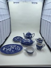 Blue Willow china Tea Set - occupied Japan - Complete Full Set