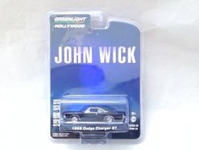 (SQ829) GREENLIGHT 1968 Dodge Charger RT Dodge Charger JOHN WICK John Wick