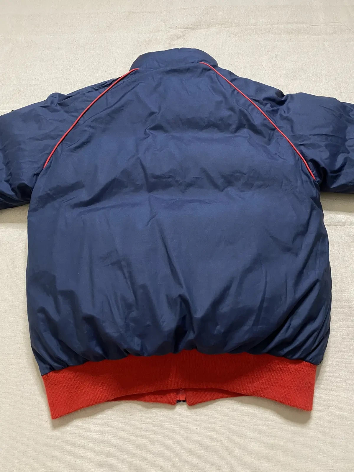 Vintage 80’s/90’s Red Moncler Reversible Down Puffer Jacket Size US S image 4