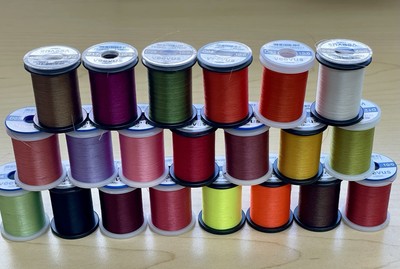 VEEVUS 10/O FLY TYING THREAD. YOU PICK THE COLOR. FLAT RATE SHIPPING. STRONG