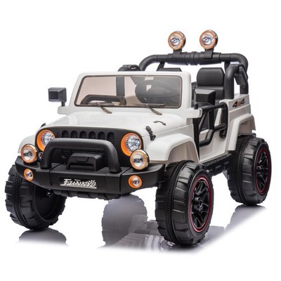 24V Kids Electric Car with Parent Control 2WD Bluetooth USB for Ages 3-8