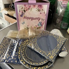 Disposable Birthday Party Tableware Plates Napkins Cutlery Decorations Supplies