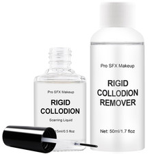 Rigid Collodion and Scar Remover Kit, Scarring Liquid  Remover Combo Set