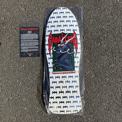Steve Caballero Bones Brigade Reissue Series 17 Skateboard Deck White