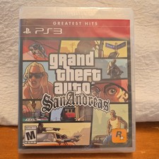 Grand Theft Auto: San Andreas (PlayStation 3, PS3) Greatest Hits Factory Sealed 