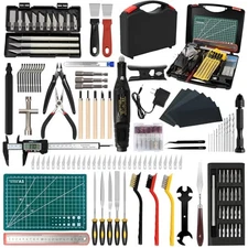 158 PCS 3D Printing Tool Kit, 3D Printing Accessories with Nozzle 158PCS