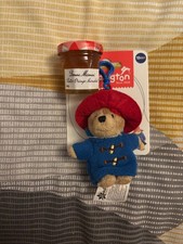 Unique Paddington Bear gift-large keyring and small marmalade-only 1 on eBay!!