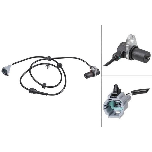 Sensor Raddrehzahl Passiver Sensor 1.095 Mm Kabel A.B.S. FüR Nissan Pathfinder-image