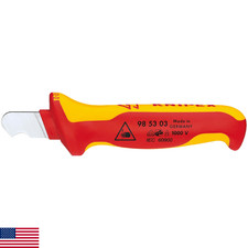 KNIPEX 98 53 03 1,000V Insulated Dismantling Knife