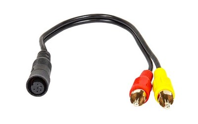ESX VNA-RCAM-CA816 Kamera-Anschlussadapter Quick Safe 6-pol Buchse QSF 2 Cinch-S