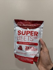 HumanN - SUPER BEETS Heart Chews, Pomegranate, 60 Count, New  Sealed