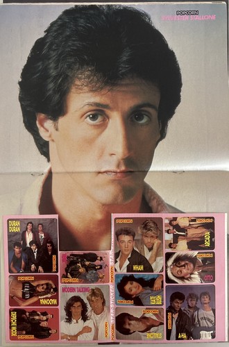 Popcorn 1/1986 - Madonna Scorpions Modern Talking NENA Sylvester Stallone WHAM - Afbeelding 12 van 22