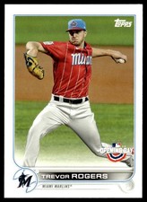 2022 Topps Opening Day Trevor Rogers Miami Marlins #98