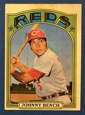 1972 Topps Johnny Bench #433 Cincinnati Reds