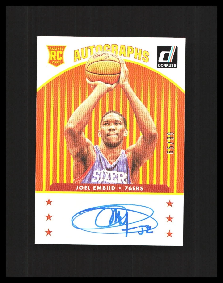 Joel Embiid Basketball Sports Trading Cards & Accessories