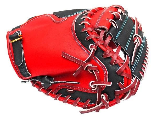 Guante receptor ZETT Pro Model Elite 33 pulgadas - rojo/negro Foto 2 de 4