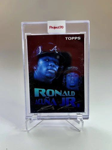 2021 Topps Project 70 RONALD ACUNA JR #4 By Snoop Dogg - Atlanta Braves