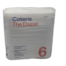 Coterie The Diaper Size 6 Baby/Toddler 35 Lbs 18 Count