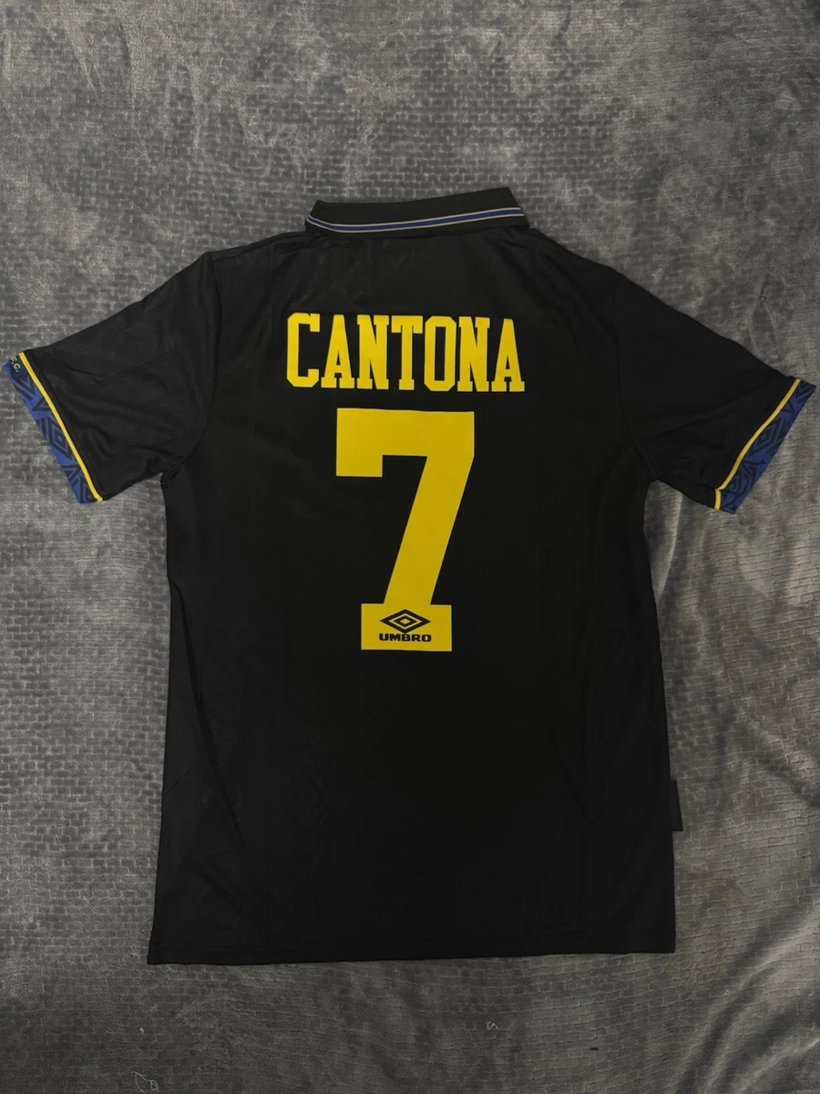 Umbro CANTONA 7 シャツ Lサイズ 1996/98 Manchester United Cantona #7 *BNWT* Home Shirt (L) Umbro