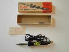 VINTAGE WELLER W-P Soldering Iron 25 watts with Box and Instruction Sheet