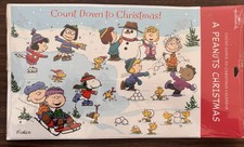 A Peanuts Christmas Advent Calendar Charlie Brown & Friends Hallmark New
