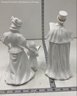 Lenox White Bisque Porcelain 'Carolers' Figurines Man, Woman with Child w/ COA — photo 3
