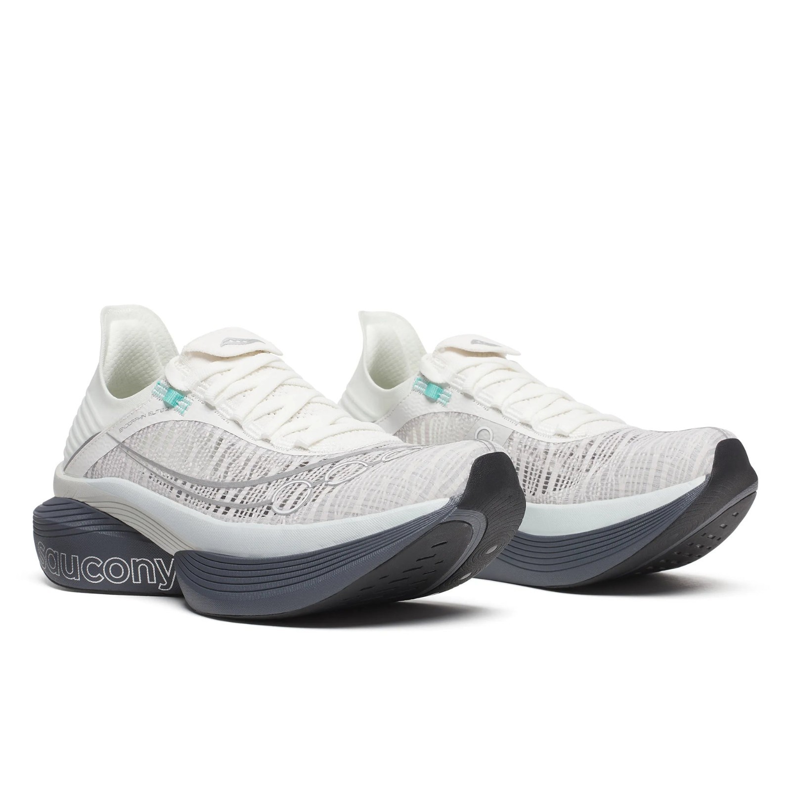 Saucony Endorphin Elite 2 Running Fog Cinder Grey Men's Size image 2