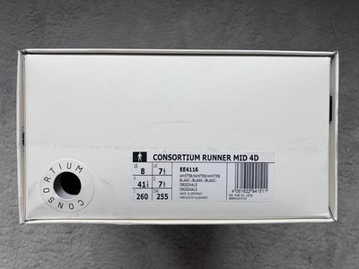 ADIDAS MID RUNNER 4D CONSORTIUM UK 7,5 US 8 EU 41 1/3 NEU mit Etikett & OVP