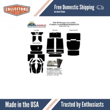 Insulation Sound Deadener Kit for 1941-1948 Mercury Convertible Acoustishield