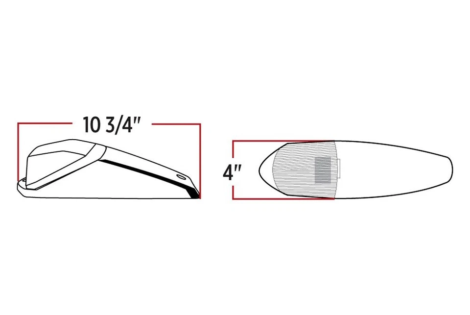 For Kenworth C550 1985-1994 TRUX Chrome LED Cab Roof Lights Foto 3 de 3