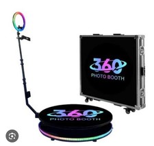 360 Photo Booth Video Selfie Automatic Spin Platform