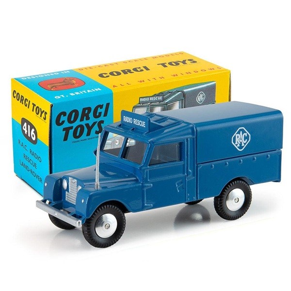 Corgi 416 - RAC Radio Rescue Land Rover 1:46 Diecast Model - Image 8