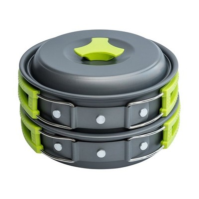 MalloMe Camping Cookware Mess Kit for Backpacking Gear   Campin... FAST US