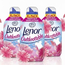 Lenor Outdoorable Fabric Conditioner | 258 Washes | Floral Fresh | XL 3 PACK