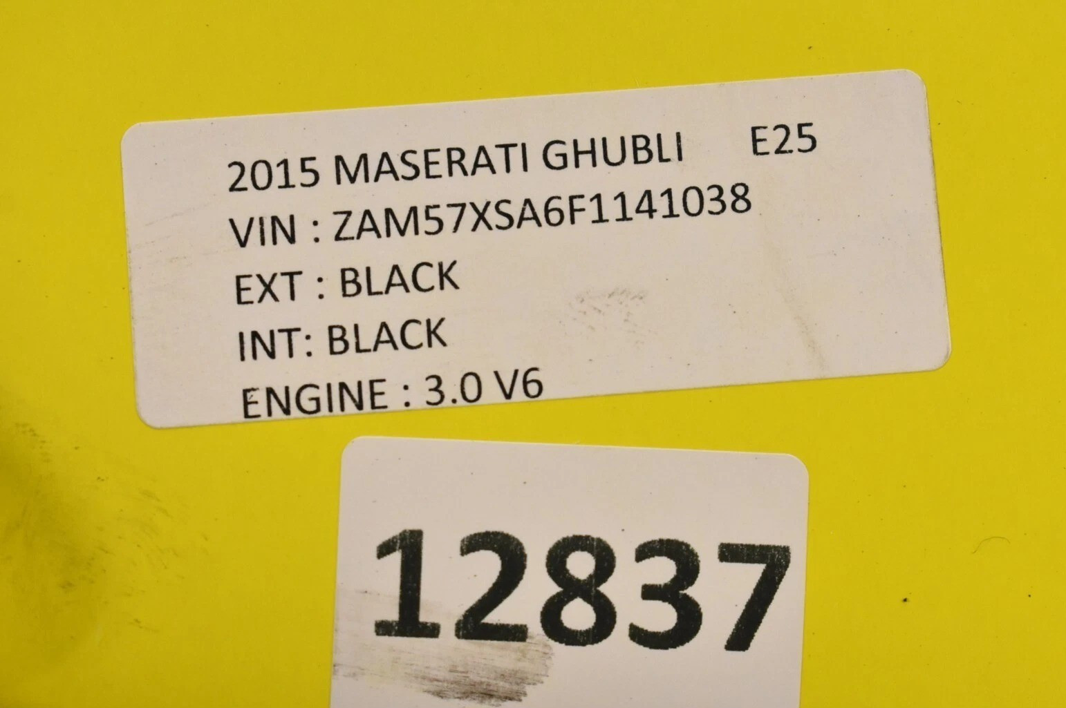 14-17 Maserati Ghibli Rear Left Driver Side Spindle Knuckle Hub Bearing Oem