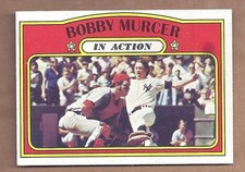 1972 Topps HIGH #700 BOBBY MURCER IN ACTION **CENTERED** NEAR MINT CONDITION