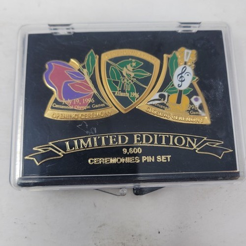1996 Atlanta Centennial Olympic Games Ceremonies Pin Set Limited Edition