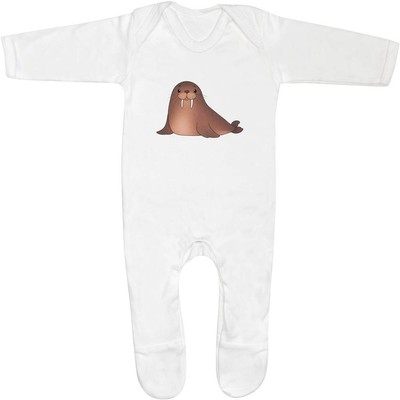 Baby Strampler Jumpsuits / Schlafanzüge ''Süßes Walross'' (SS051526)