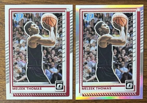 2025 Donruss Optic Meleek Thomas Base (RAW)