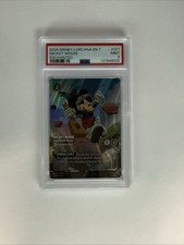 2025 LORCANA ENCHANTED 221 MICKEY MOUSE INSPIRATIONAL WARRIOR PSA 9 221 EN 7