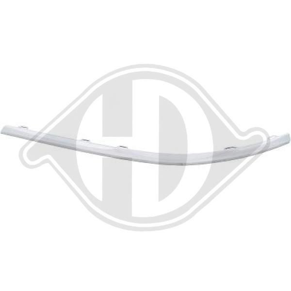 Zier Schutzleiste StossfÄNger Hinten Links Diederichs 2248659 FÜR VW-image
