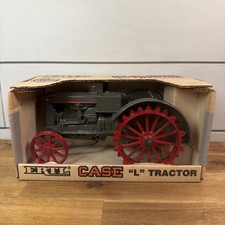 ERTL CASE "L" Farm Toy Tractor 1/16 Scale Grey red Ships Fast