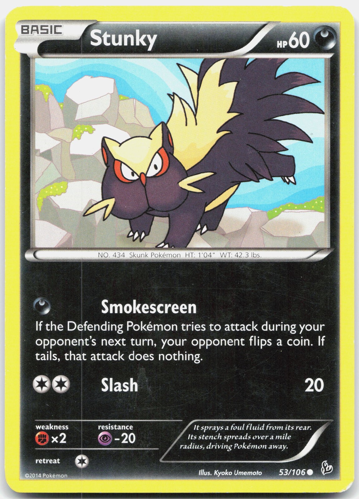 Stunky (53) Common XY - Flashfire 53/106 LP