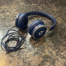 Beats by Dre EP Blue Wired On Ear Headphones Jack PreOwned See Description