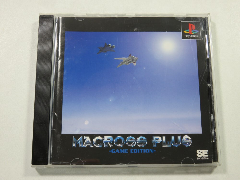 MACROSS PLUS GAME EDITION SONY PLAYSTATION 1 (PS1) NTSC-JAPAN (COMPLETE - GOOD C